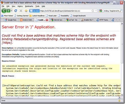 Convert a service to view metadata over HTTPS ~ andyfrench.info